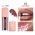 8-Color Glitter Lip Gloss – Shimmer & Hydrating Lip Oil Glaze