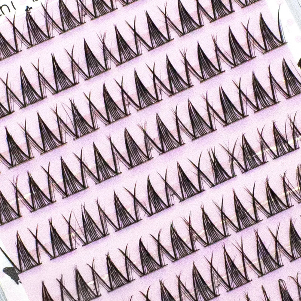 Manga Cluster False Eyelashes Glue-Free Natural Volume 10 Rows