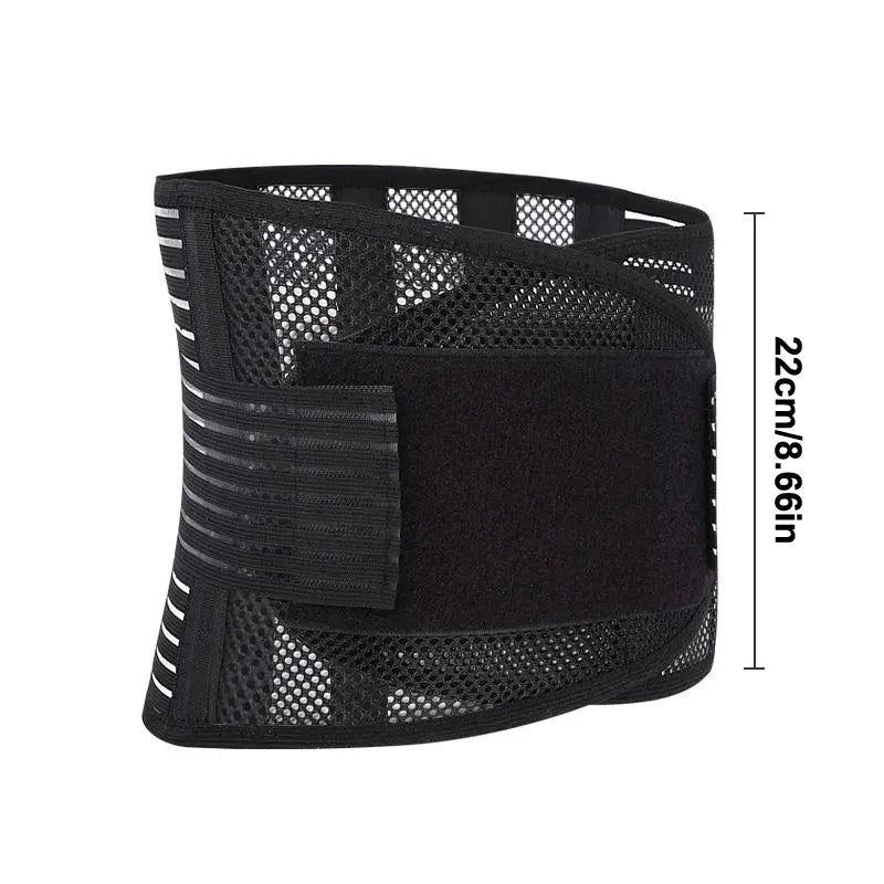 Breathable Lumbar Support Belt with 5 Stays | Men & Women