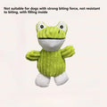 Frog Plush Dog Squeaky Toy – Chew Toy for Puppies & Small Dogs