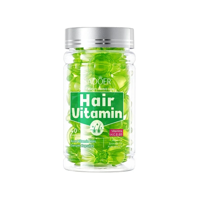 SADOER Aloe Vera Vitamin Hair Essence Capsules 40pcs