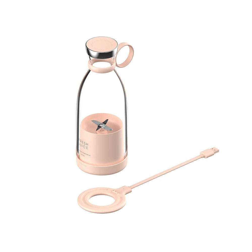 HOMEFISH USB Portable Electric Juicer Blender 350ml Mini Cup