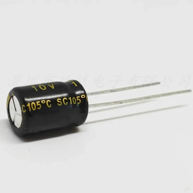 NioCen 10V 680µF Aluminum Electrolytic Capacitors 10x12.5mm