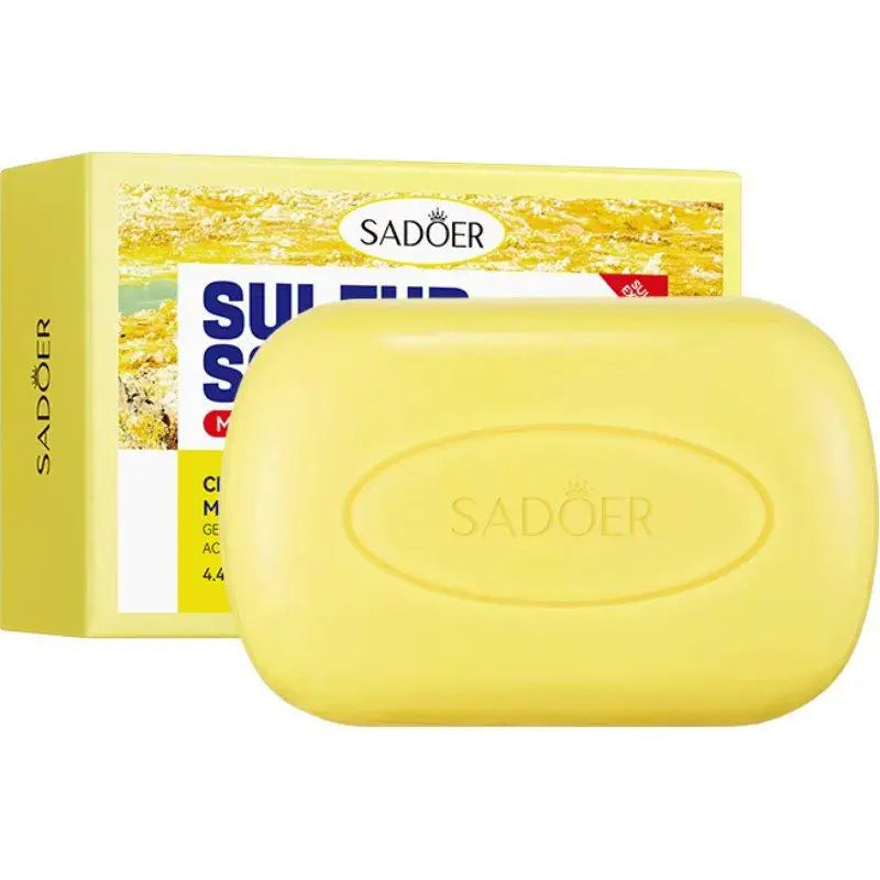 1 SADOER Sulfur Mite Removing Facial Soap Universal Handmade Body