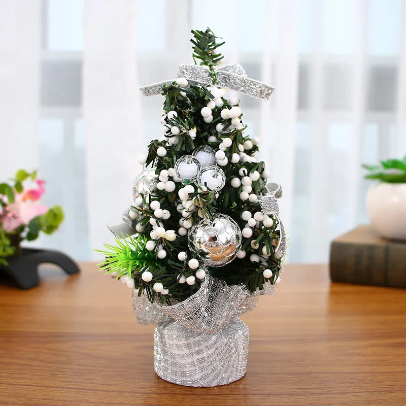 20cm Mini Christmas Tree – Desk & Table Holiday Decor
