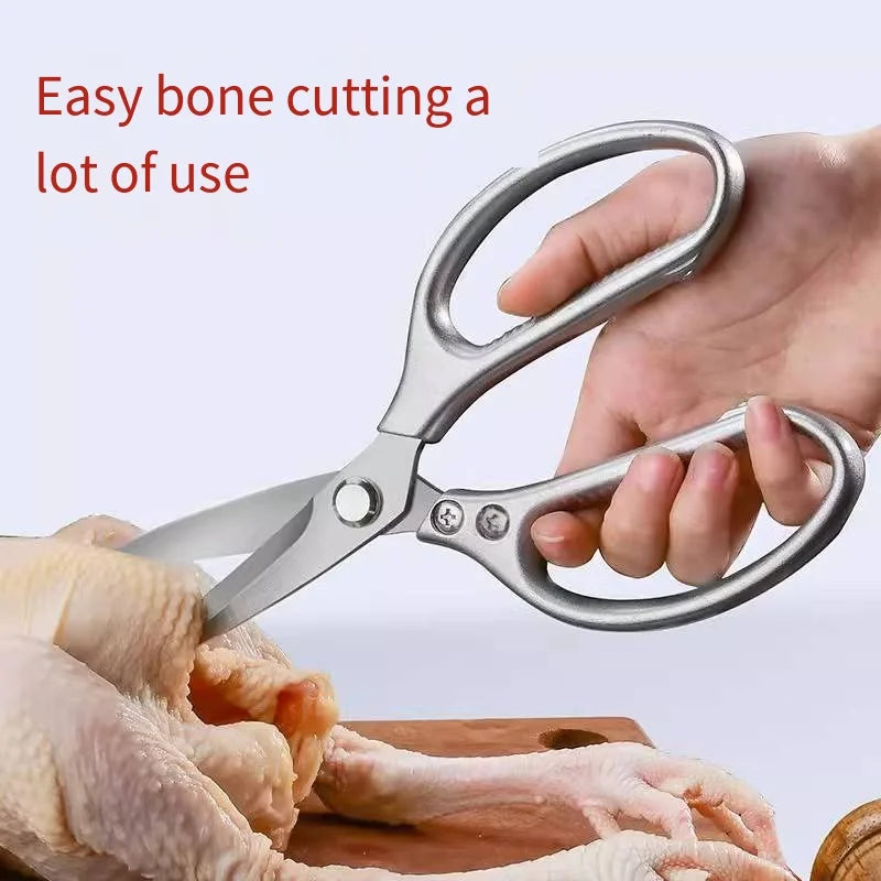 SK5 Stainless Steel Kitchen Scissors – Multifunctional Food Shears