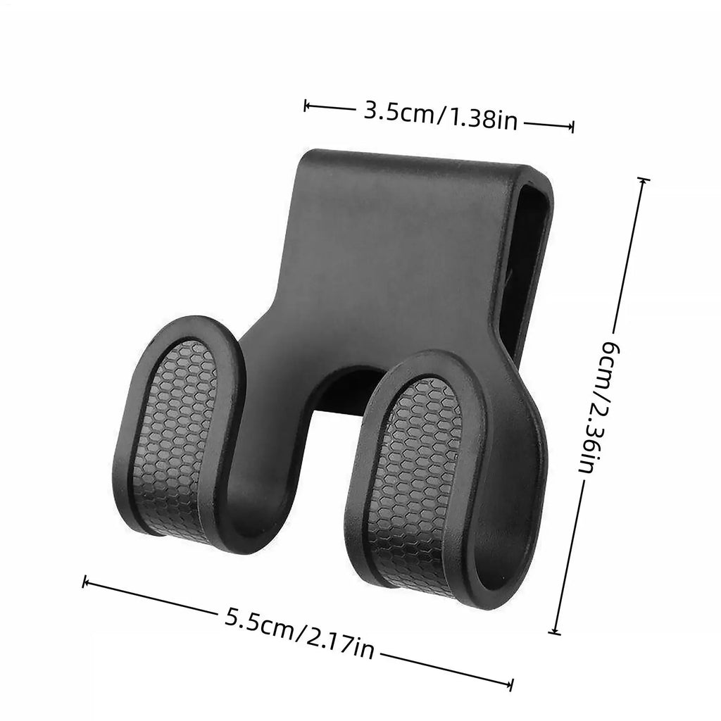 Motorcycle Helmet Hook – Dual ABS Hanger for Storage Box