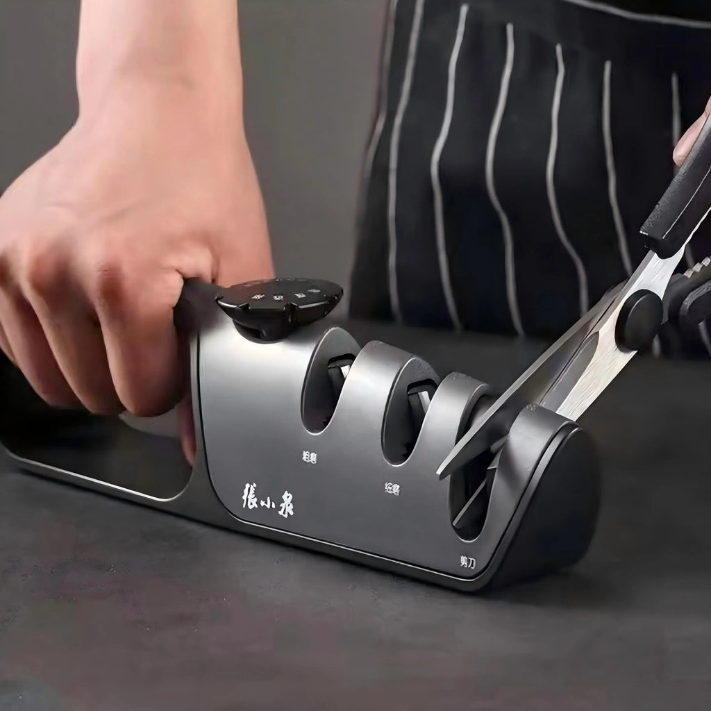 6-Stage Handheld Knife Sharpener – Coarse & Fine Sharpening