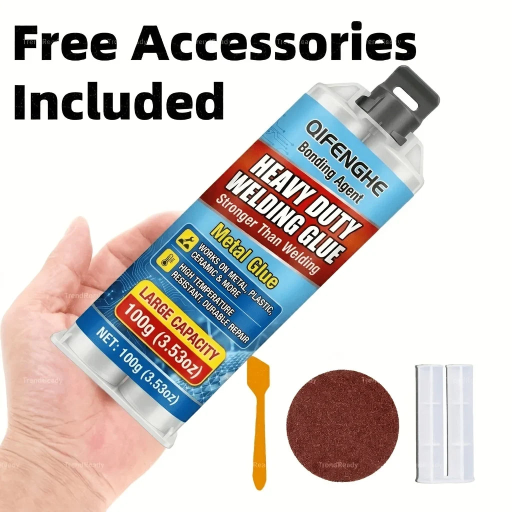 100g Heavy-Duty Welding Glue | High Temp Metal Repair Adhesive