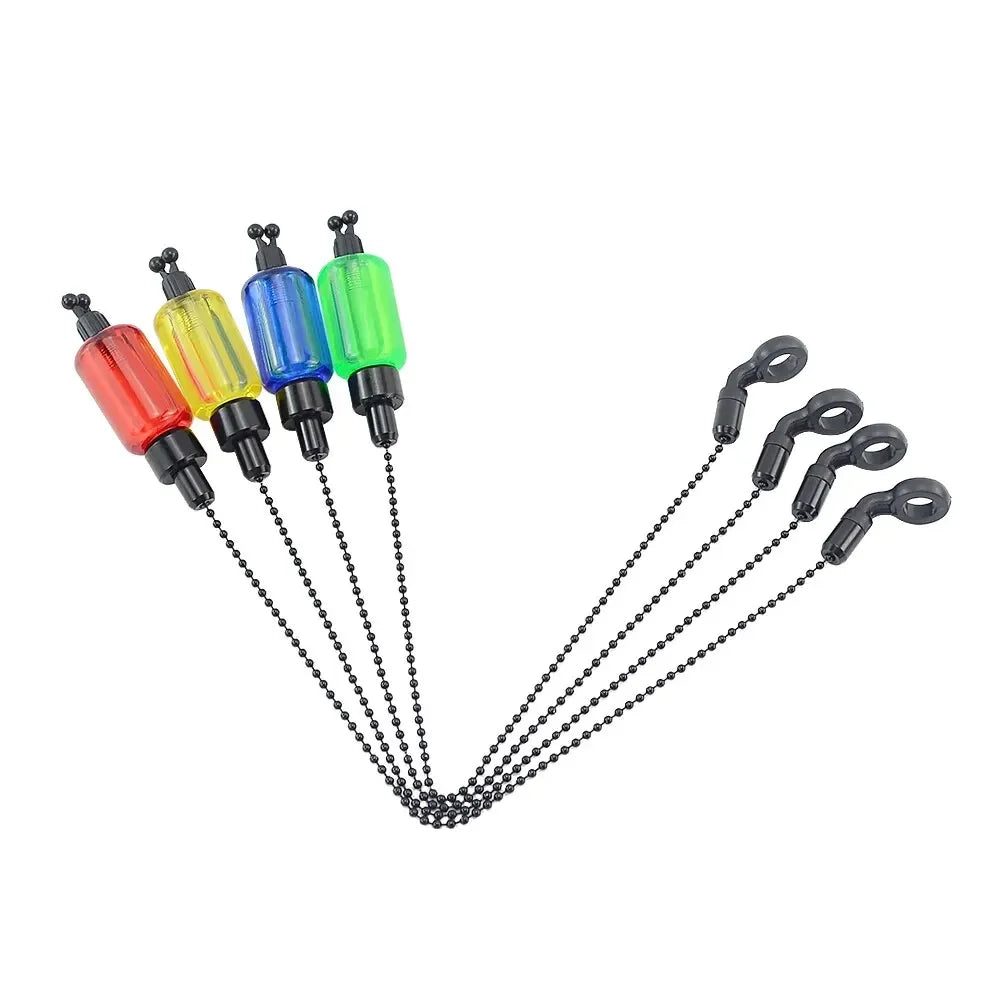 Durable Plastic Fishing Swinger Indicators 4 Removable Tubes
