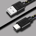 Nylon USB-C Fast Charging Cable 1M 2M 3M | Samsung Huawei