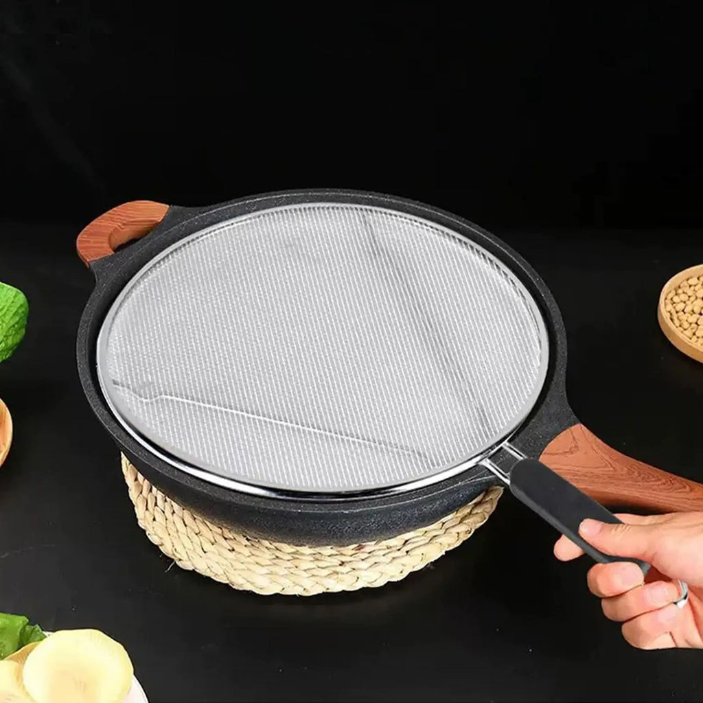 Stainless Steel Fine Mesh Grease Splatter Screen Guard