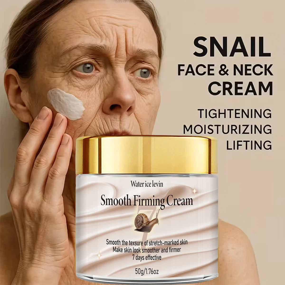 Snail Retinol Firming Cream | Collagen & Shea Butter 50g