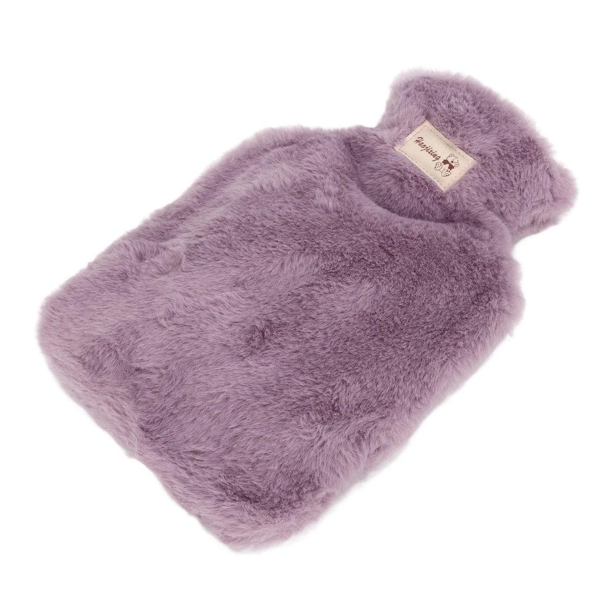 Plush Hot Water Bottle 1000ml – Wide Mouth, Anti-Slip Cozy