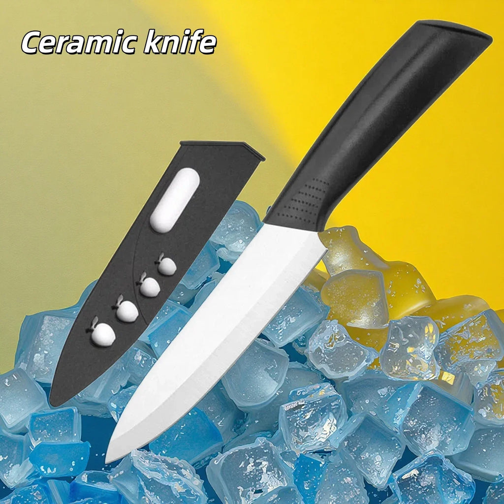 3/4/5 Inch Ceramic Paring Knife – Rust-Free Fruit & Baby Food