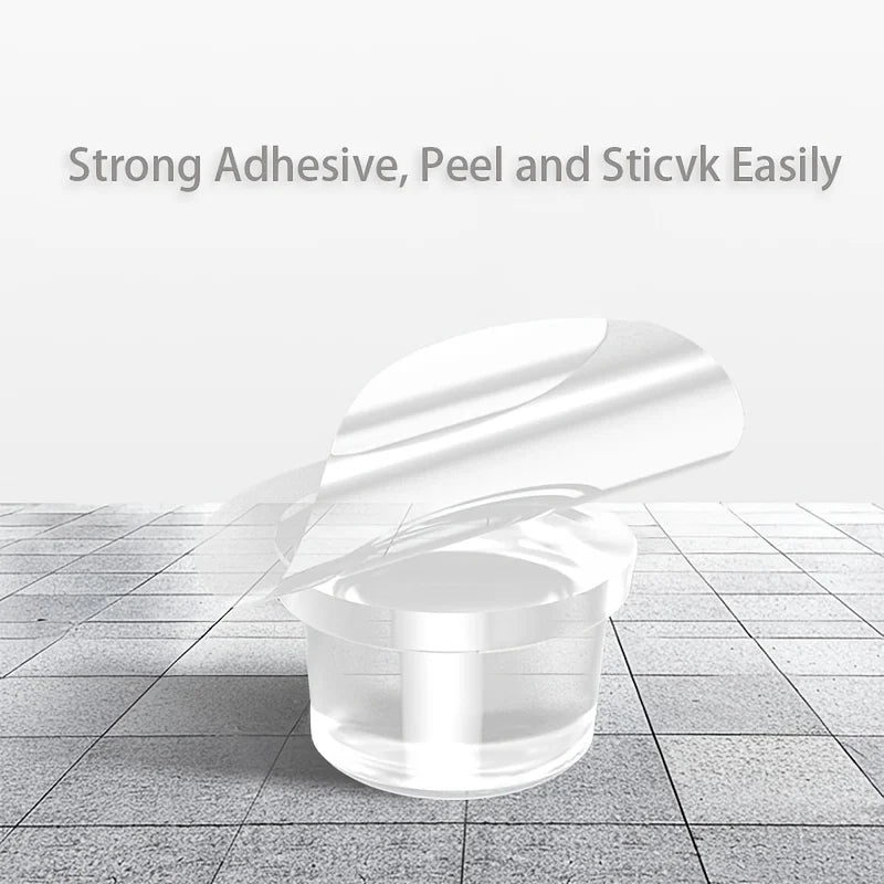 Nail Transparent Door Stopper Strong Adhesive Tear Off Elasticity