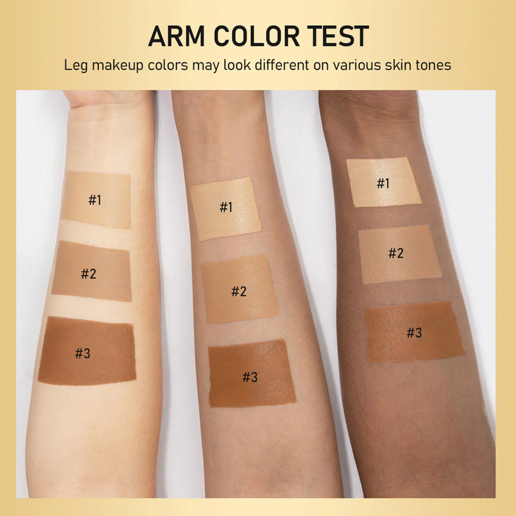 Waterproof Leg Foundation Lotion – Medium Shade Body Makeup