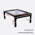 A4 Full Page Foldable Desktop Magnifier with LED Lights