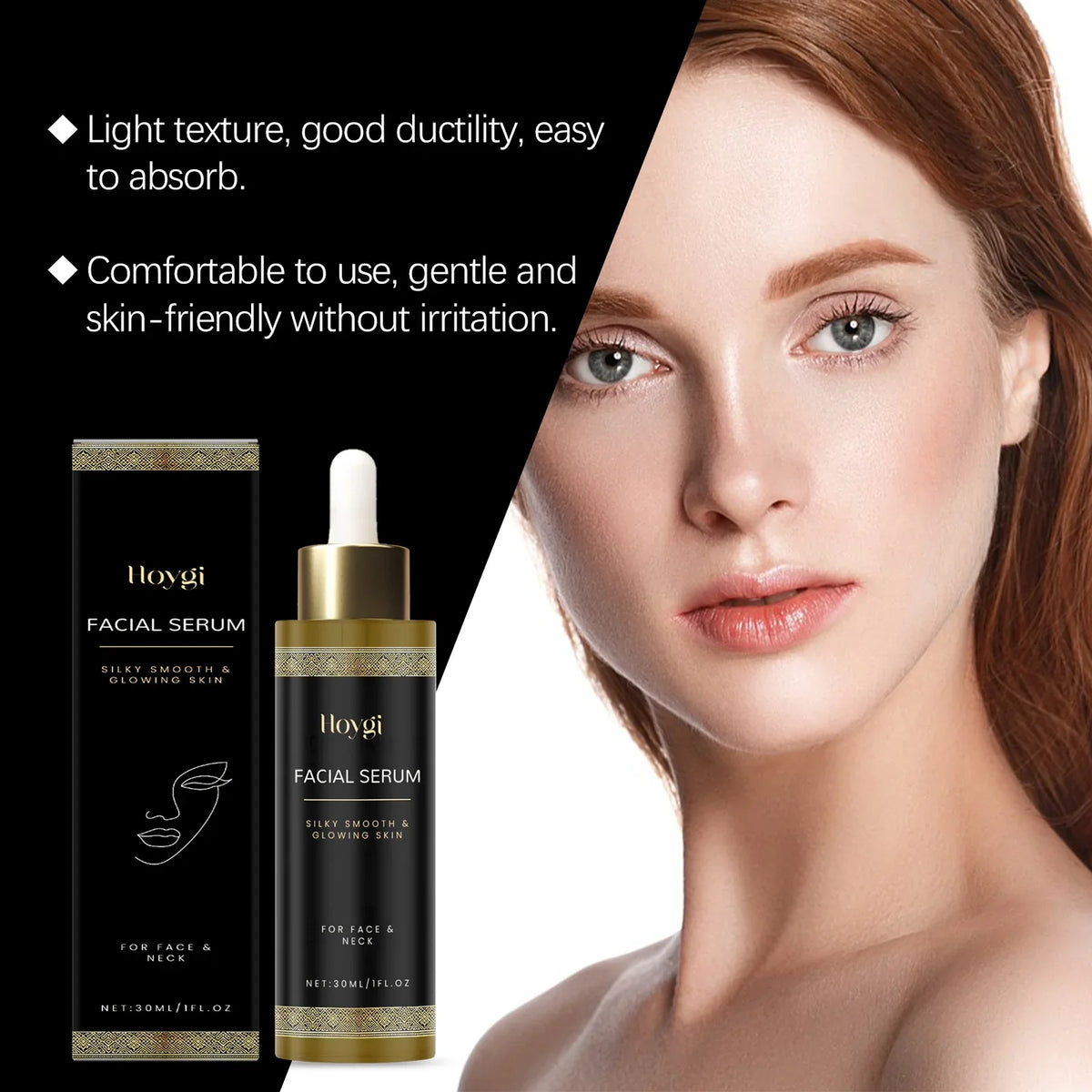 Hoygi Face Serum – Vitamin E, Frankincense & Anti-Aging 30ml