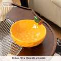 Beautiful Orange Fruit Platter Home Storage Exquisite Appearance Level