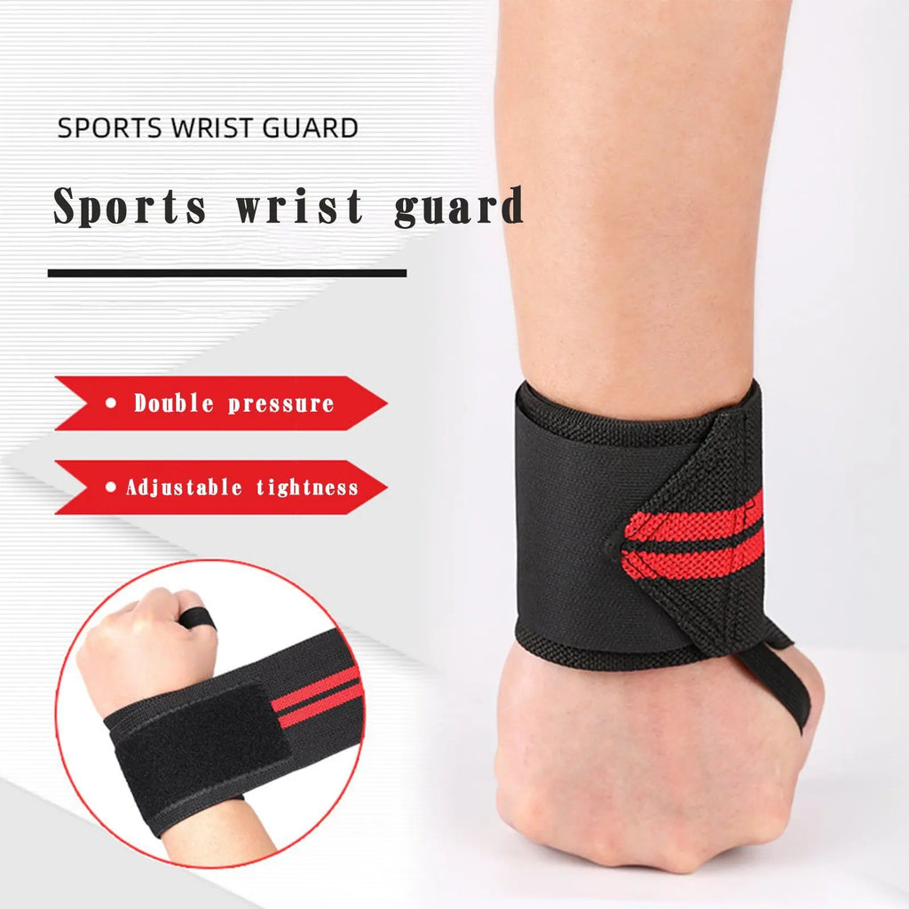 Elastic Wrist Wraps for Weight Lifting & Strength Training