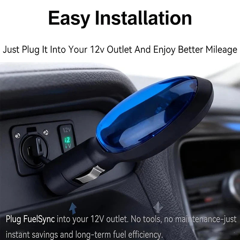 12V Car Fuel Saver Plug – Voltage Stabilizer & Eco Accessory