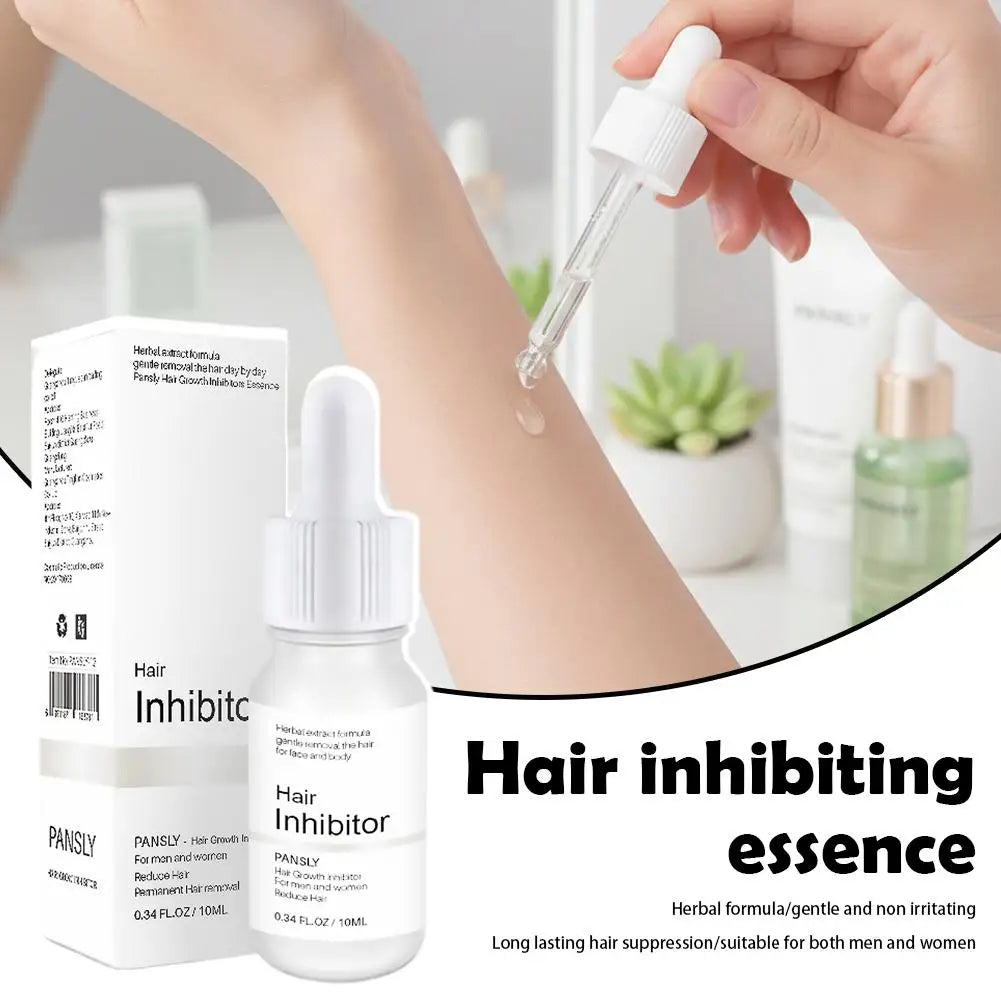 Hair Growth Inhibitor Serum Oil Stop Permanent Removal Reduction Face