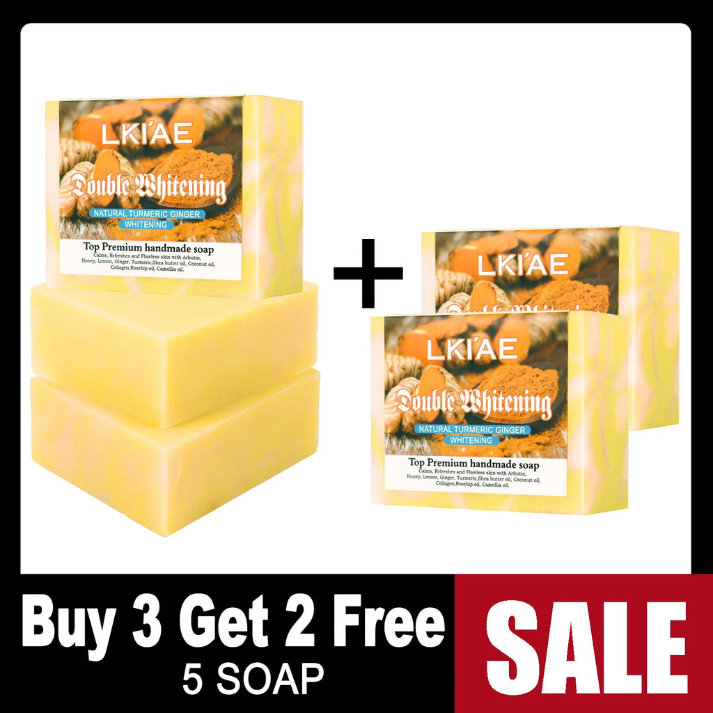 AILKE Turmeric Whitening Soap with Honey & Glycerin – 150g