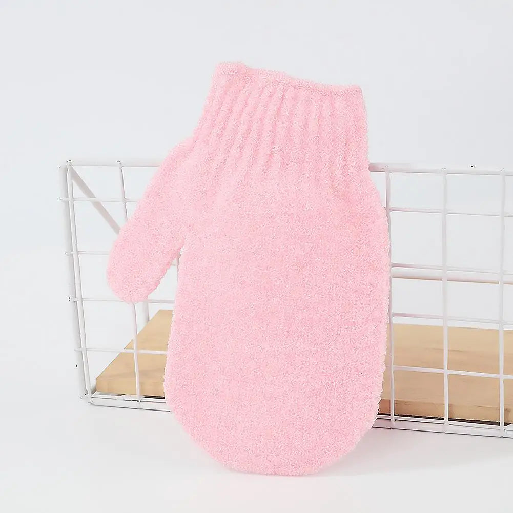Exfoliating Bath Gloves – Deep Scrub Shower Mitt for Men & Women