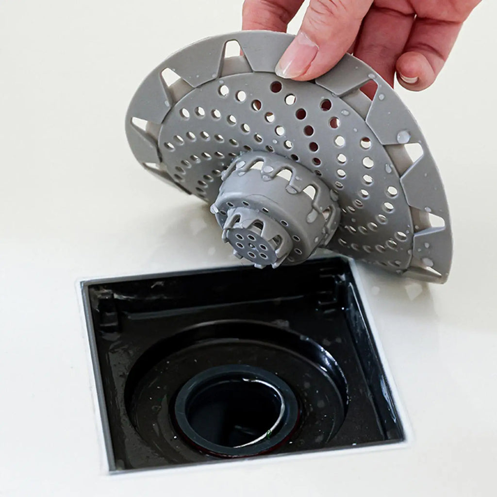 Shower Drain Hair Catcher – Anti-Clog Tub & Sink Cover