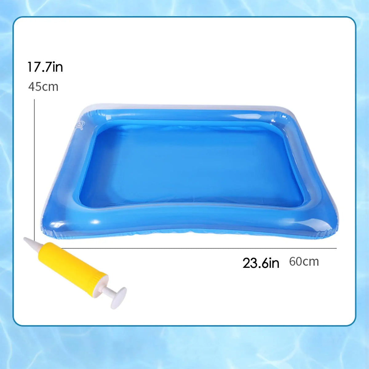 Inflatable Foot Wash Basin | Portable Pool & Beach Foot Bath