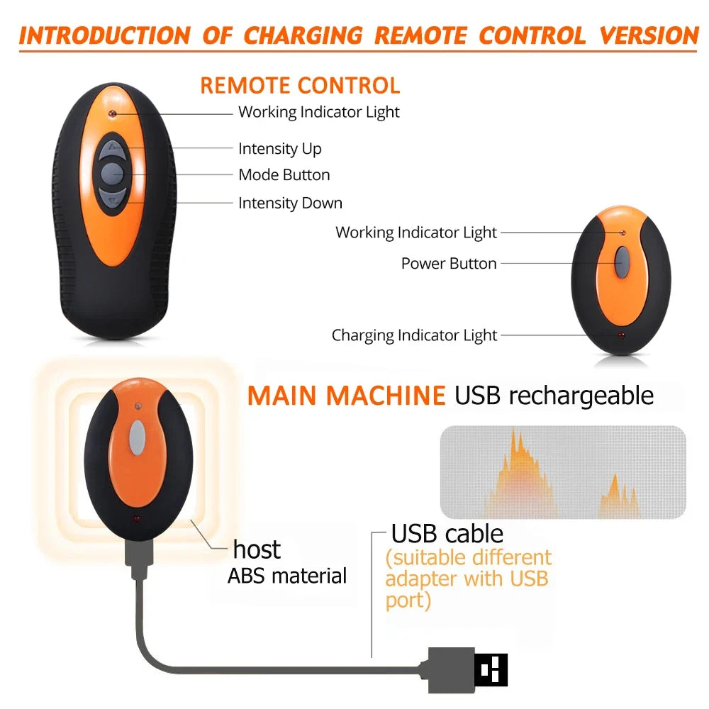 EMS Abdominal Muscle Toning Belt | Wireless USB Rechargeable