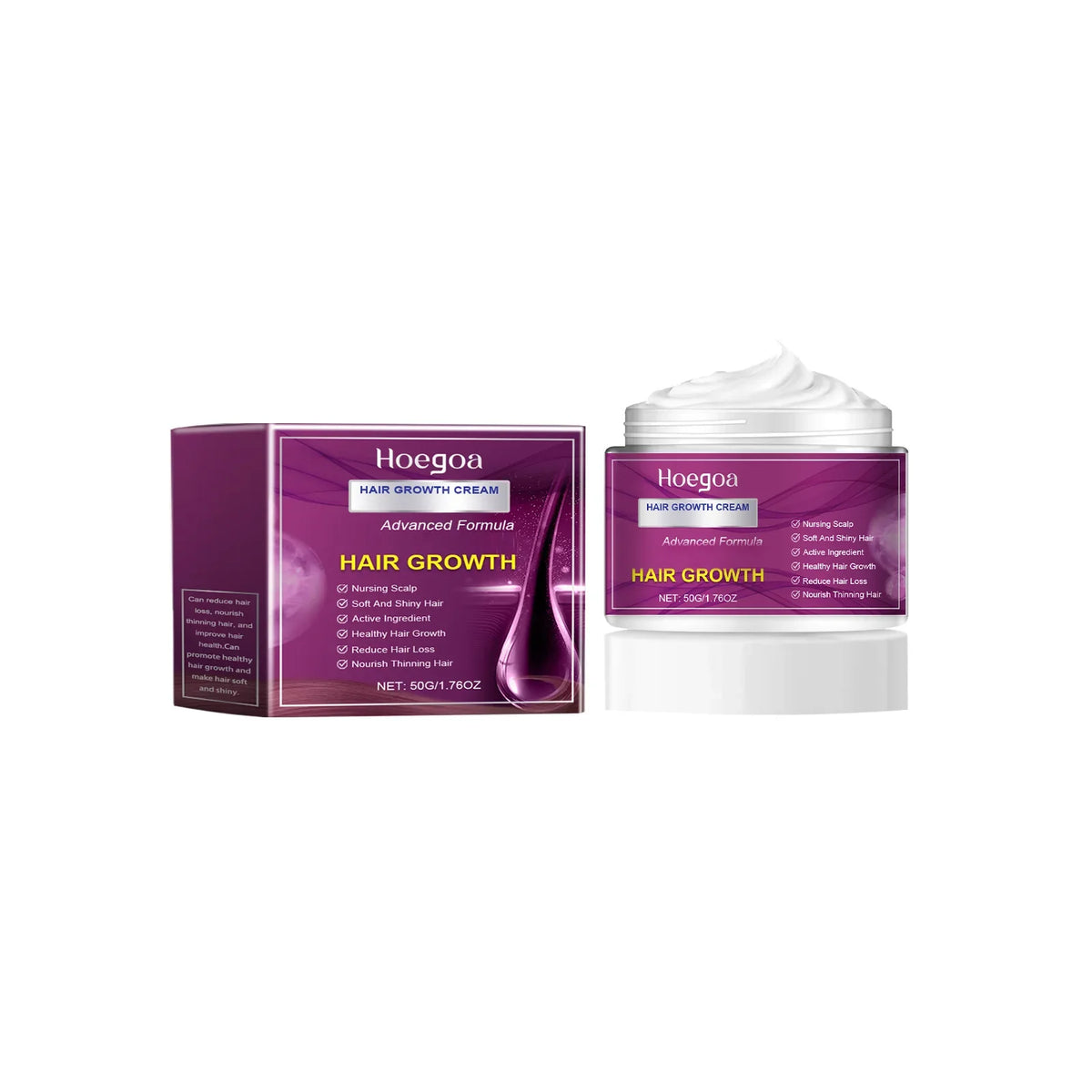 HOEGOA Hair Growth Cream – Nourish & Strengthen Scalp 50g