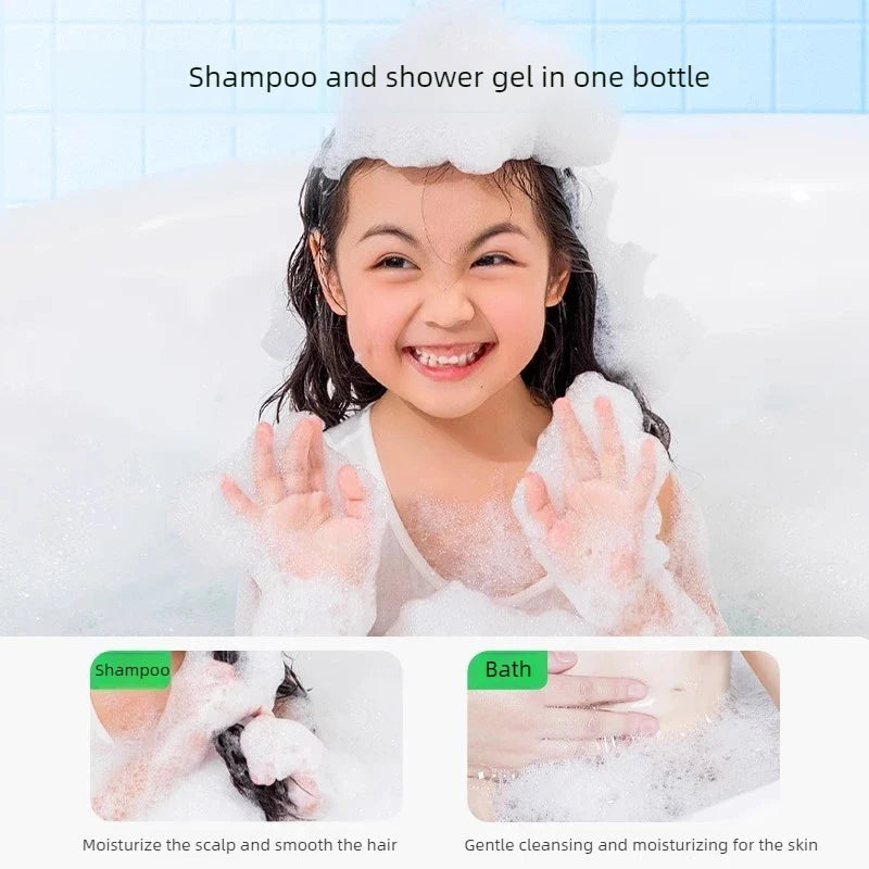 Calendula Moisturizing 2-in-1 Children's Shampoo Bath Milk Nourishing