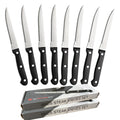 Serrated Stainless Steel Steak Knives Set – 4 to 16 Pieces