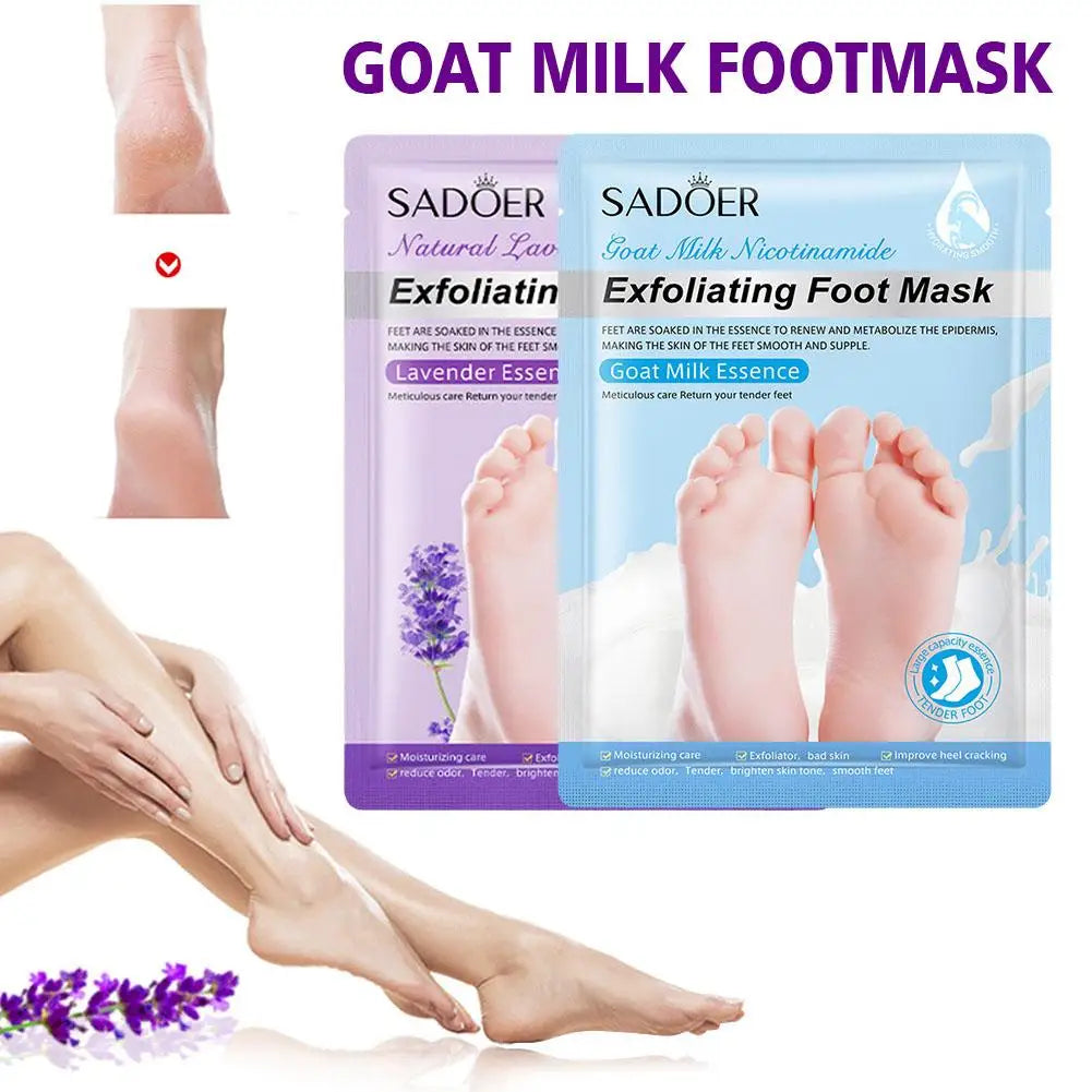 1 Pair Exfoliating Feet Mask Foot Peel Socks Pedicure Peeling Dead