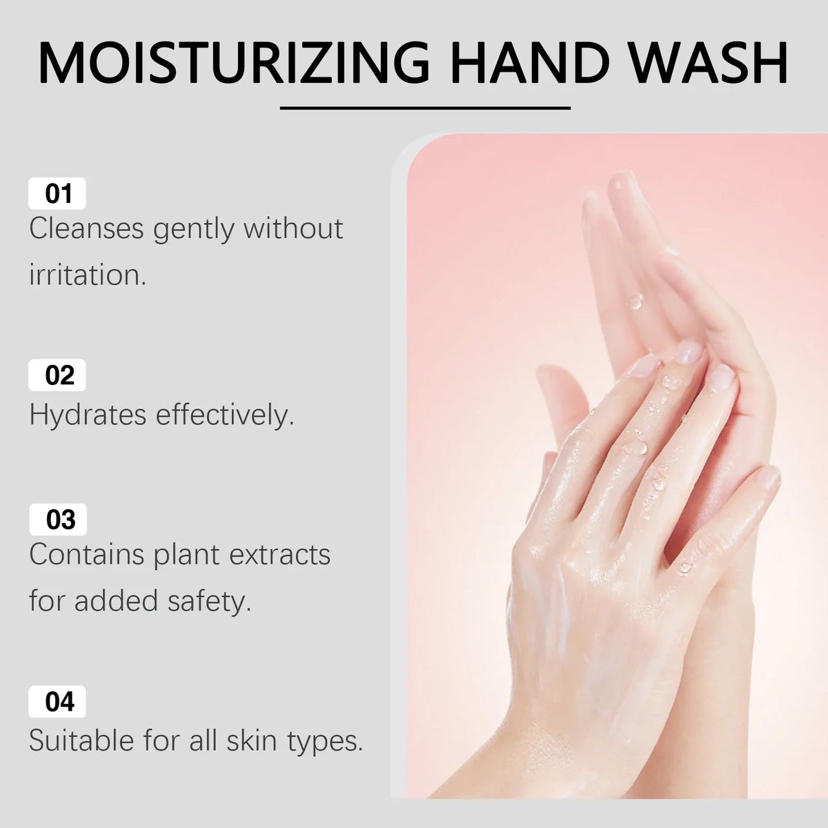 OceAura Tomato Extract Moisturizing Hand Wash – 100ml
