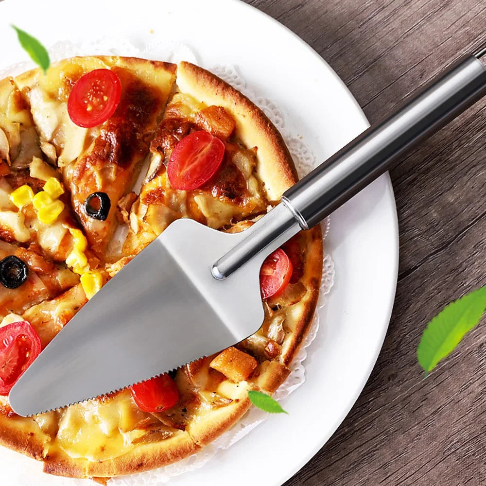 Stainless Steel Pie Server, Cake Cutter & Pizza Spatula