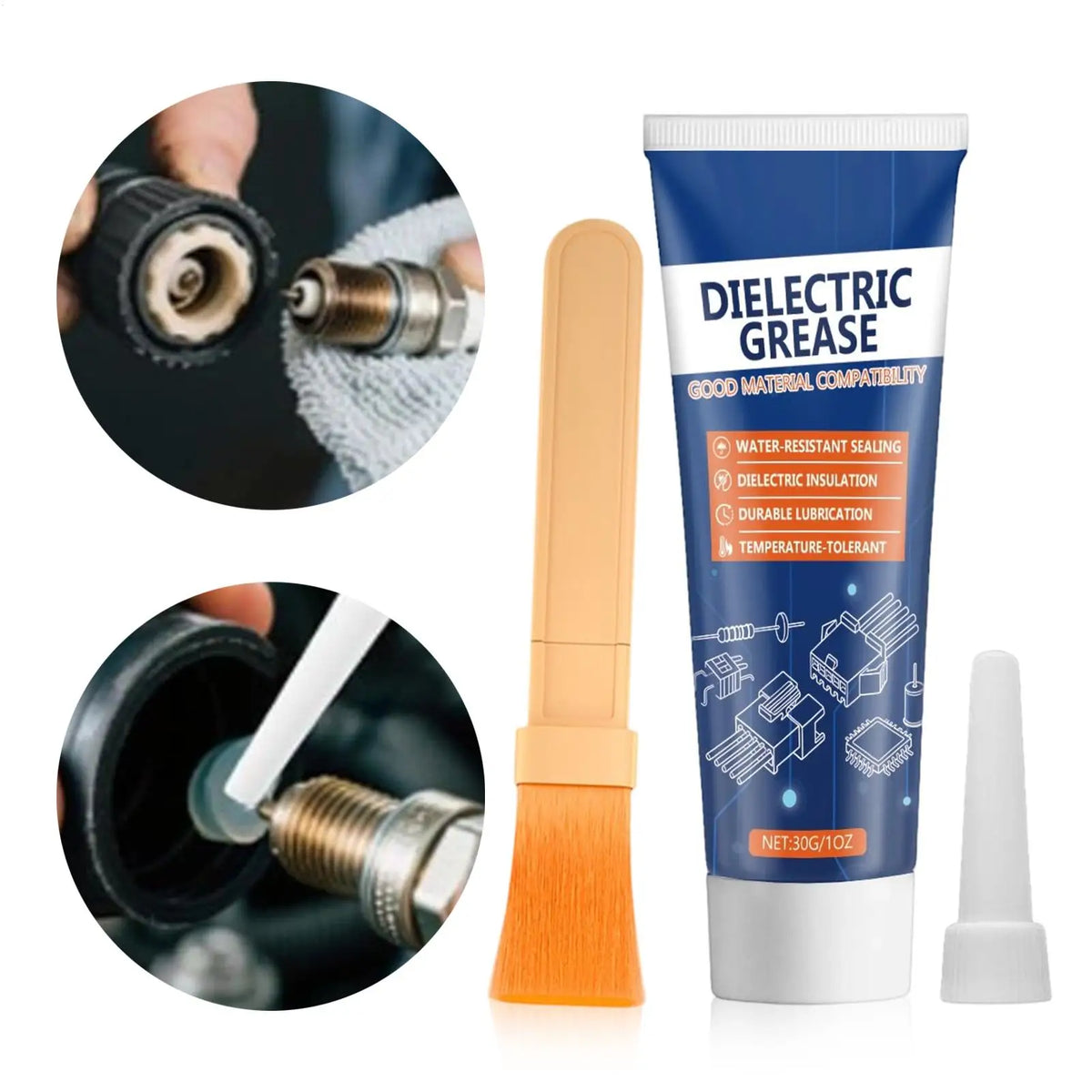 Marine Waterproof Dielectric Grease – Auto, Truck, RV & Boat