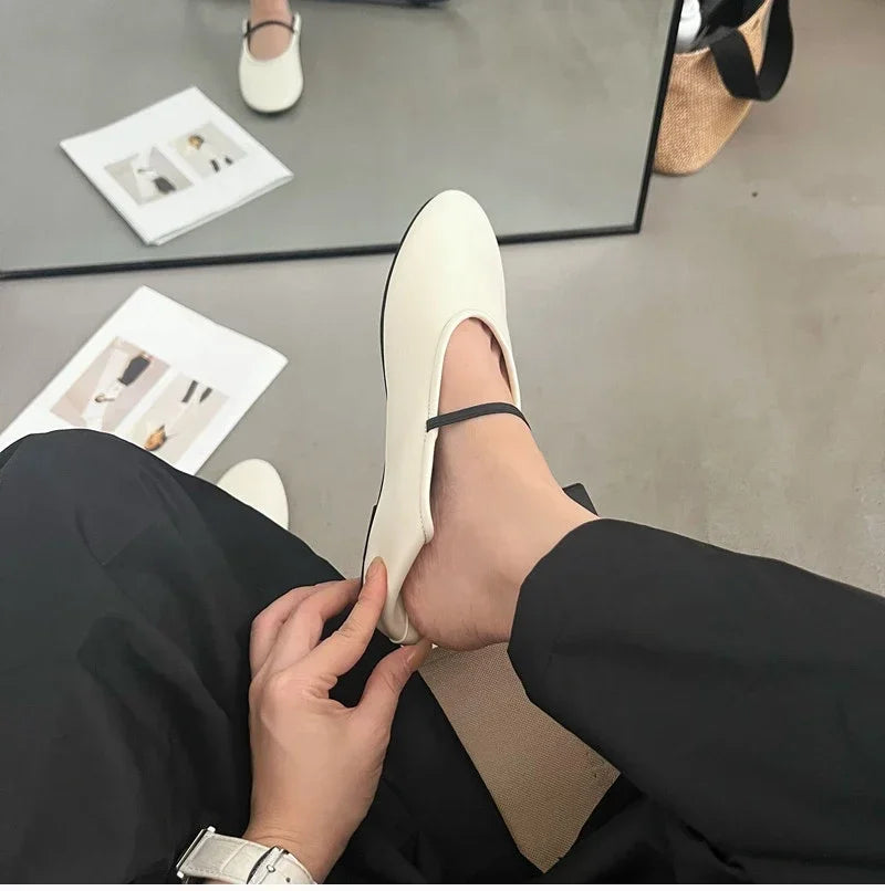 Women's Slip-On Ballet Flats – Soft Sole Ballerina Shoes