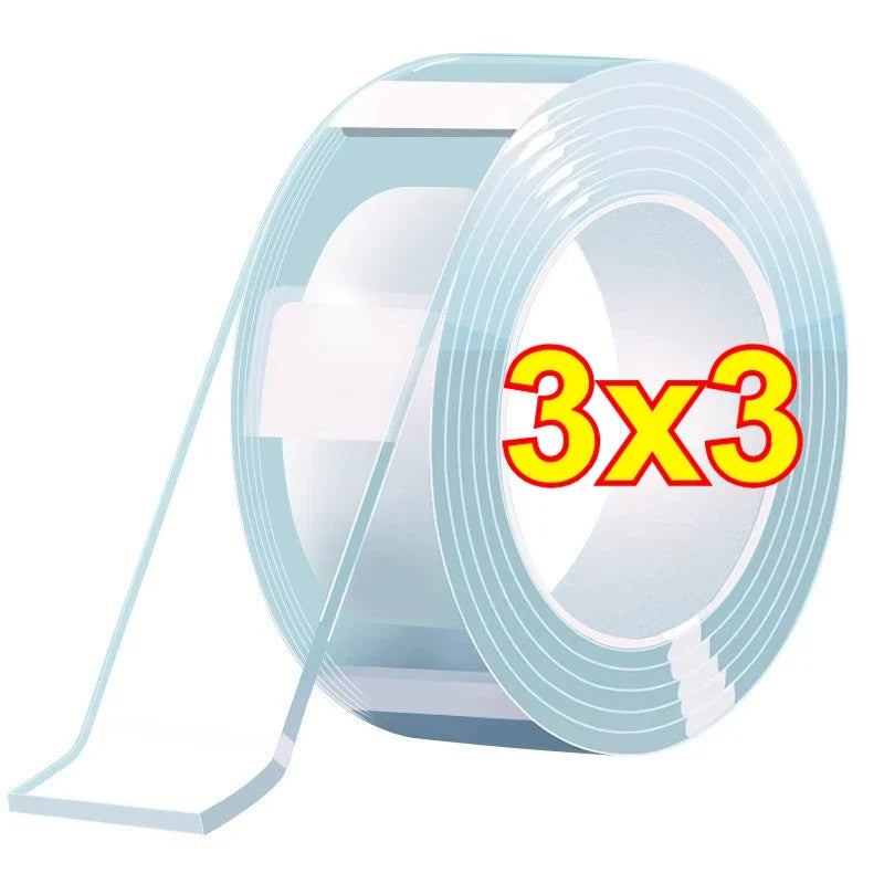 Nano Tape Double Sided Transparent Waterproof Reusable Tape