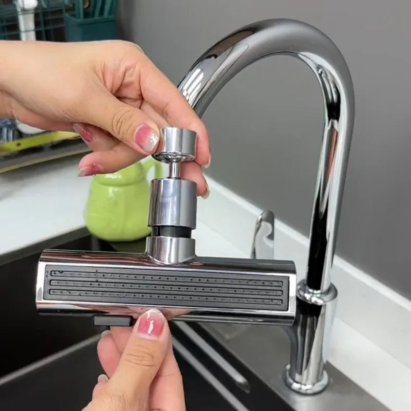 Kitchen Faucet Waterfall Stream Sprayer Head Filter Diffuser Water