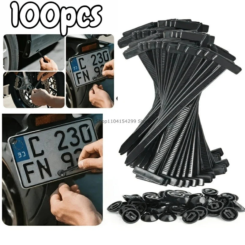 Heavy Duty UV Resistant Self-Locking Nylon Zip Tie Buckles