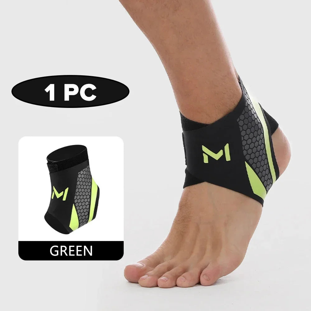 Adjustable Compression Ankle Brace | Sports Support Breathable