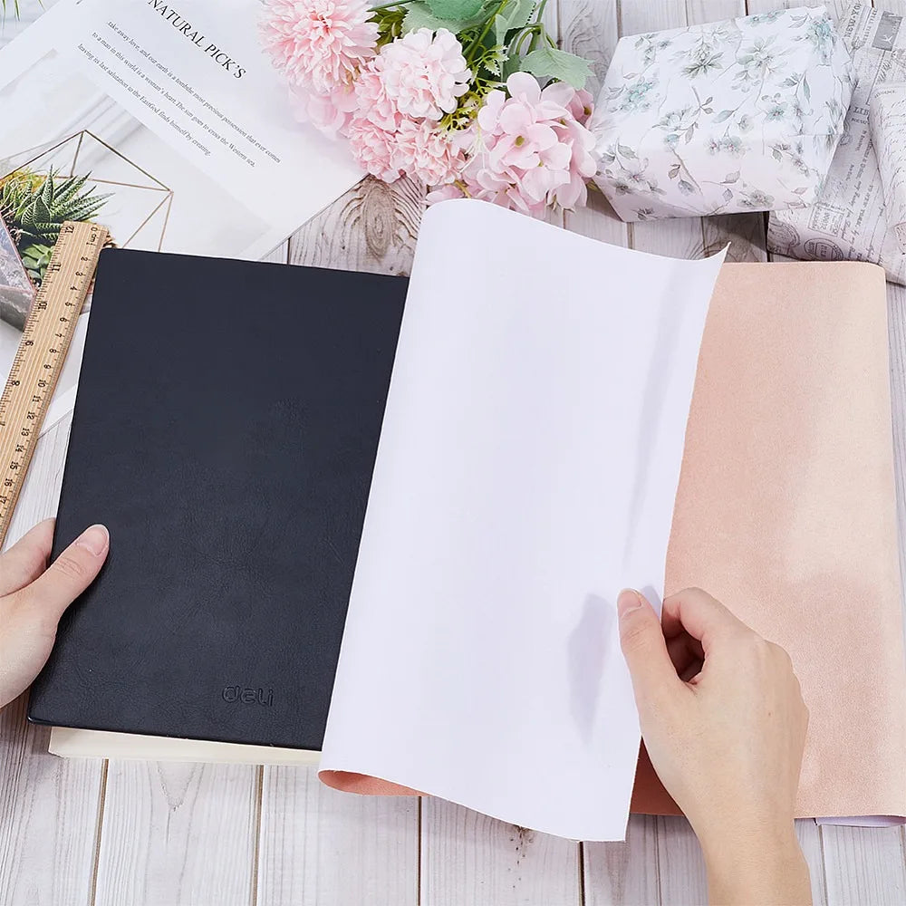 Light Salmon Book Binding Cloth 51x11.8" Imitation Leather