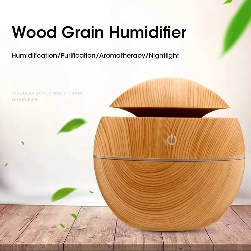 Mini USB Mushroom Humidifier & Essential Oil Diffuser 200ml