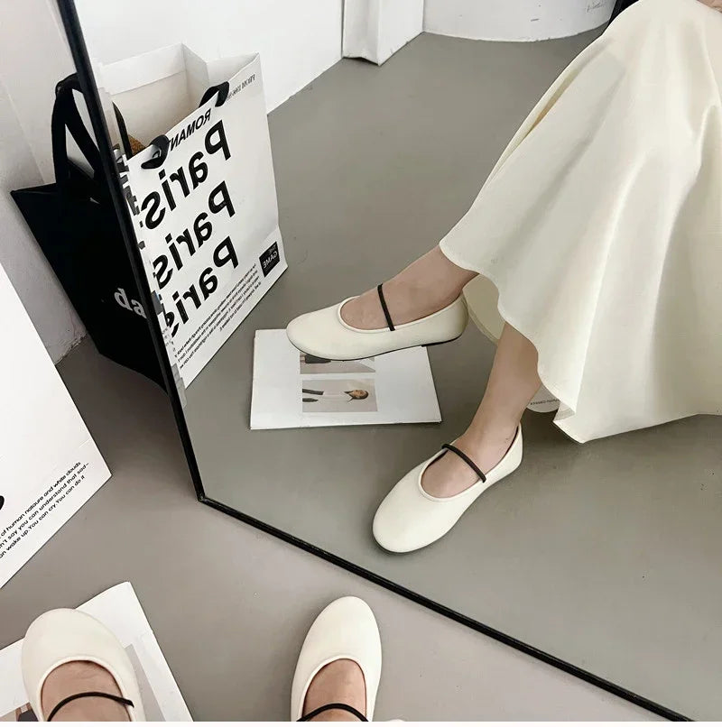 Women's Slip-On Ballet Flats – Soft Sole Ballerina Shoes