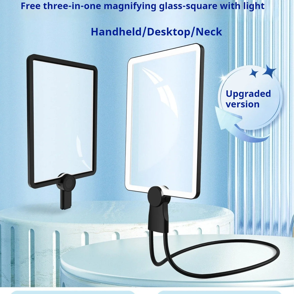 Fresnel LED Magnifying Glass – 50 LED Lights Illuminated Loupe