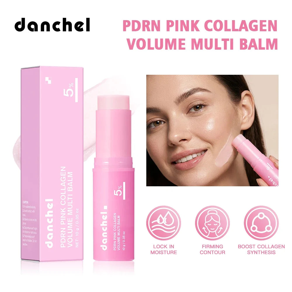PDRN Pink Collagen Multi Balm Stick | Hydration & Brightening