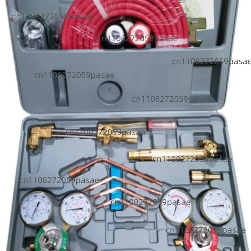 Professional Oxy-Acetylene Welding & Cutting Torch Kit with Case